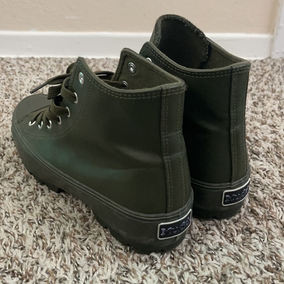 Mudd Forest Green Boots Women's Size 10 - Picture 3 of 3